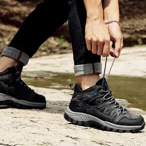 Bottes De Randonnée Unisexe Outdoor | À Lacets