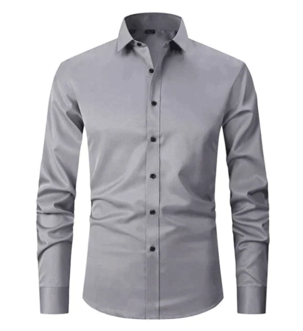 Chemise Pour Homme Avec Élasticité | Manche Longue