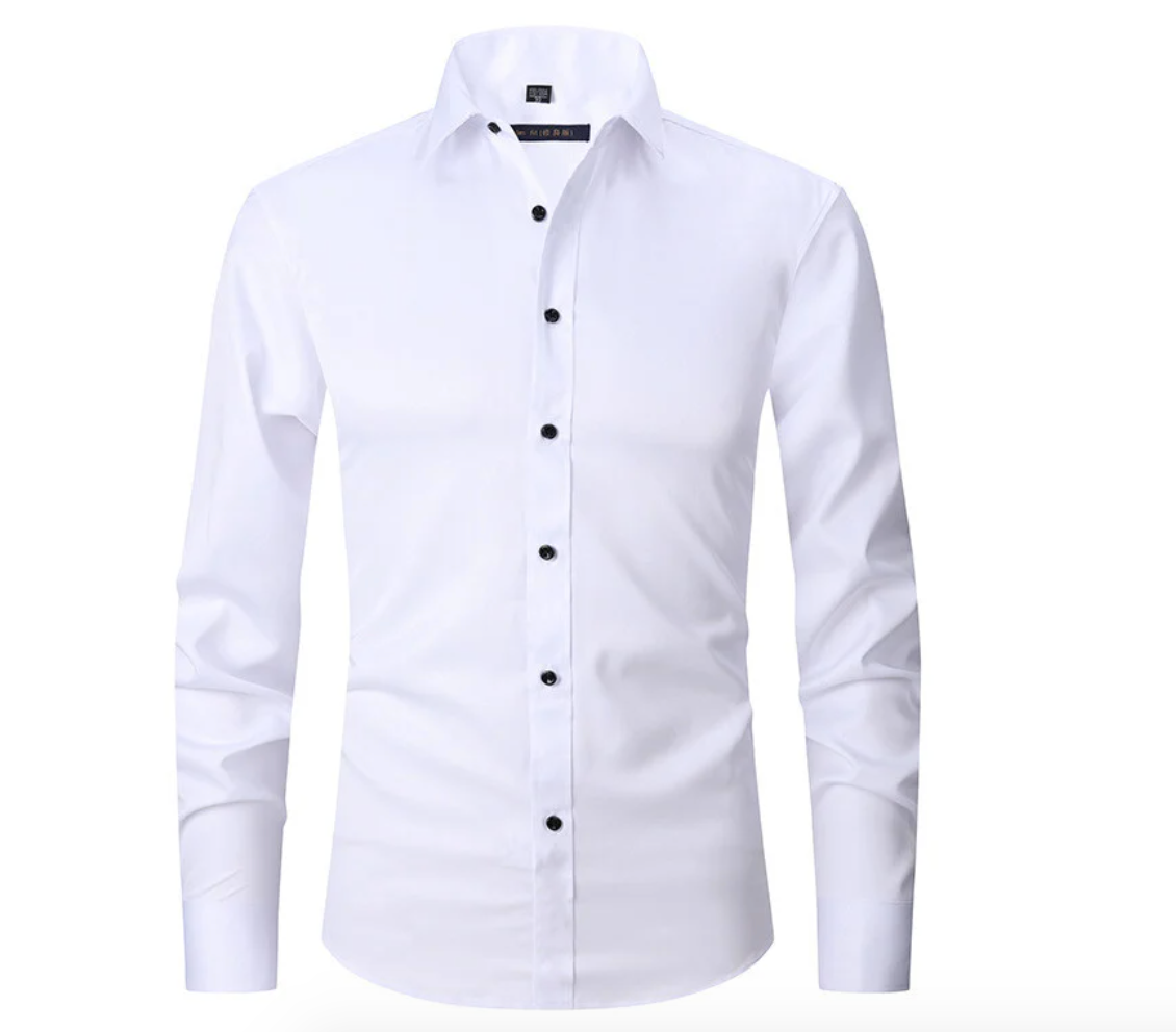 Chemise Pour Homme Avec Élasticité | Manche Longue