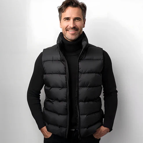 Gilet sans manches pour homme | Adapté aux journées plus fraîches
