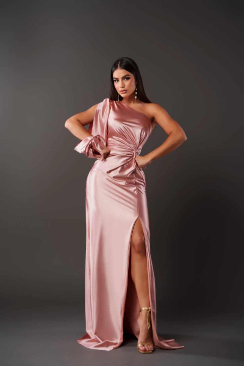 Robe De Soirée Asymétrique Pour Femme | Maxi