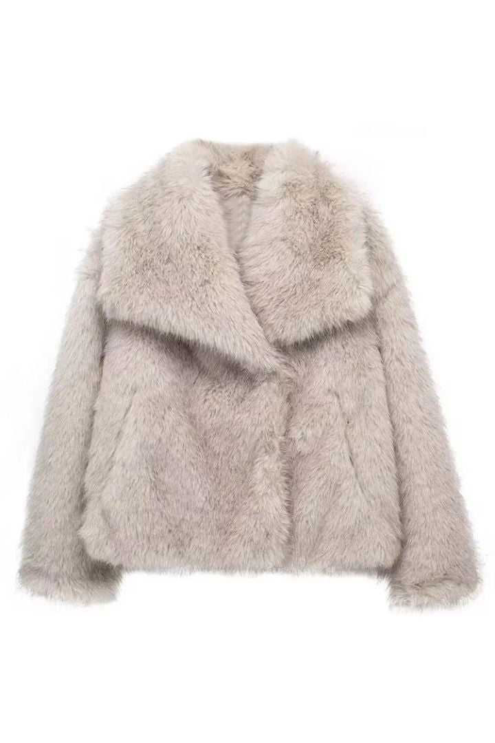 Veste Matelassée En Peluche Pour Femme | Manches Longues