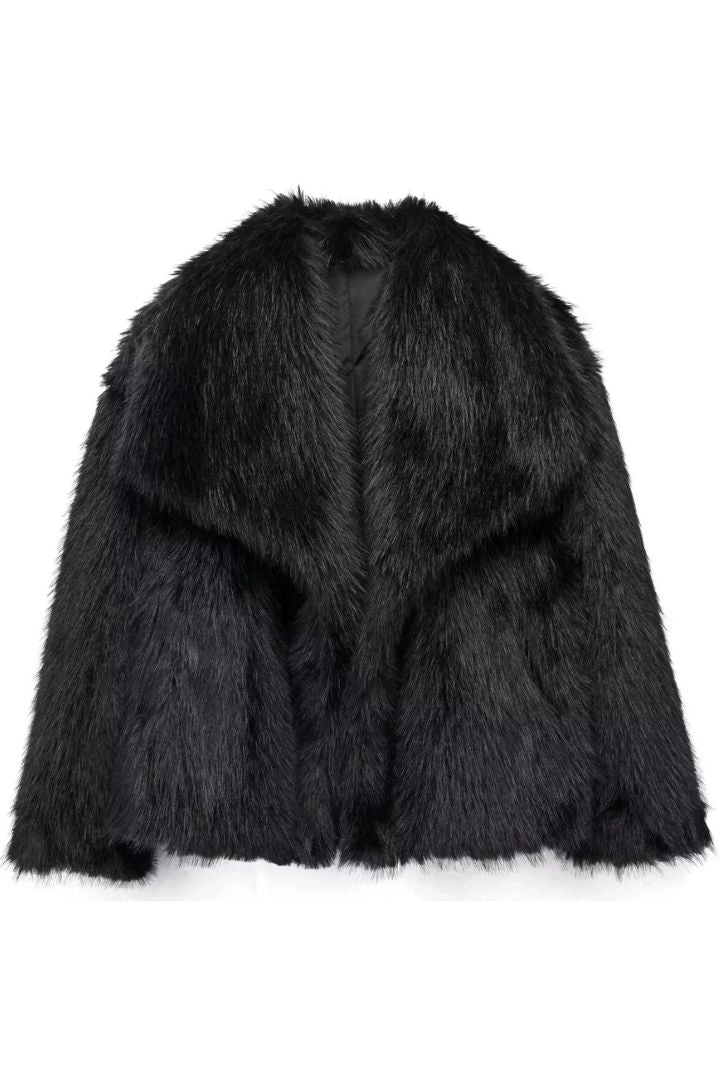 Veste Matelassée En Peluche Pour Femme | Manches Longues
