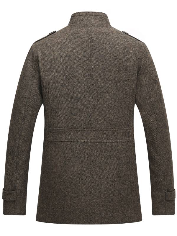 Veste Pour Homme Avec Col Montant | Hiver