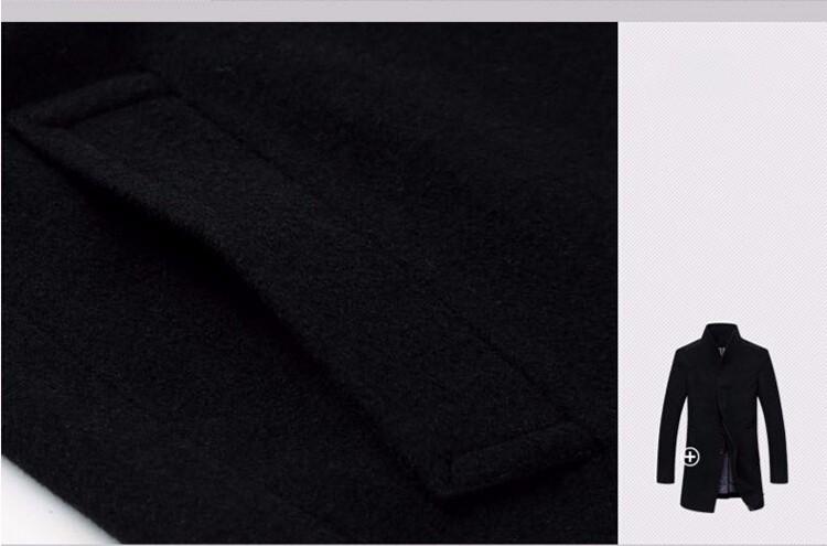 Veste Longue D’Hiver Pour Homme | Manches Longues