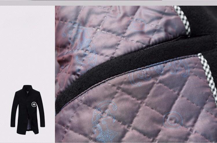 Veste Longue D’Hiver Pour Homme | Manches Longues