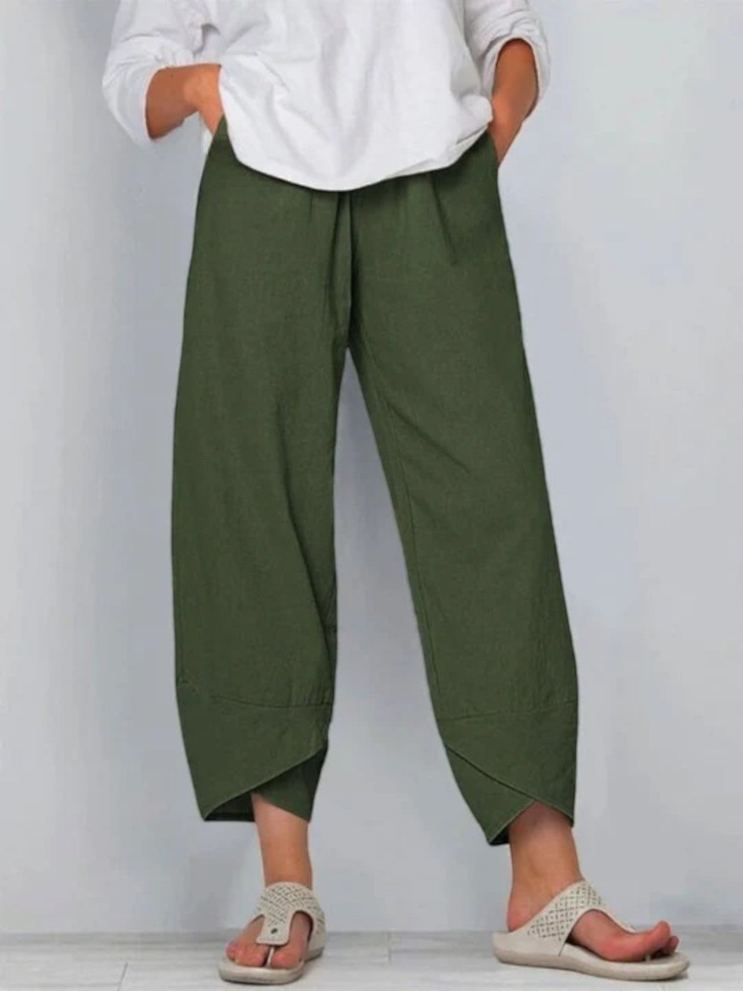 Amara | Pantalon D'été Décontracté À Jambe Large Pour Femmes