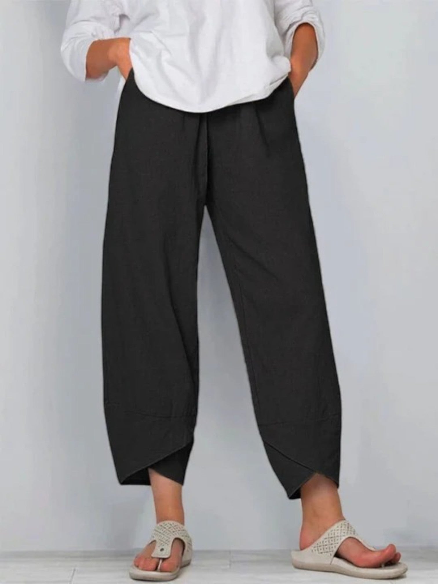 Amara | Pantalon D'été Décontracté À Jambe Large Pour Femmes