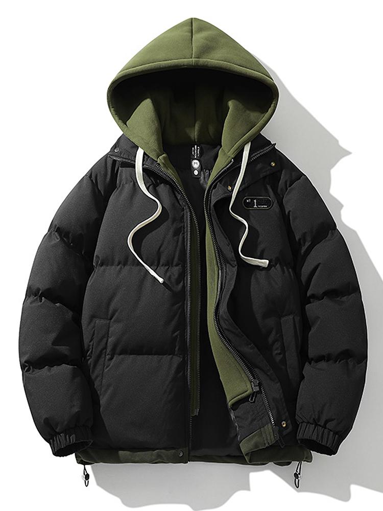 Doudoune À Capuche Tendance Pour Homme | Hiver