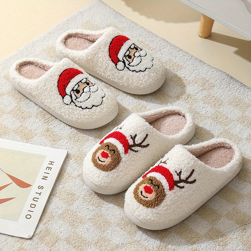 Chaussons De Noël Pour Femme | Semelles Antidérapantes