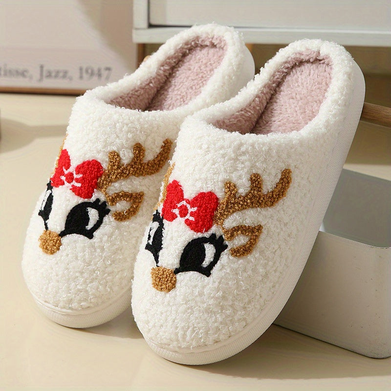 Chaussons De Noël Pour Femme | Semelles Antidérapantes