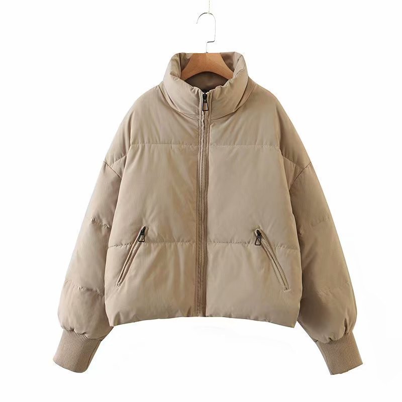 Veste Doudoune Stylée Pour Femme Avec Fermeture Éclair | Hiver