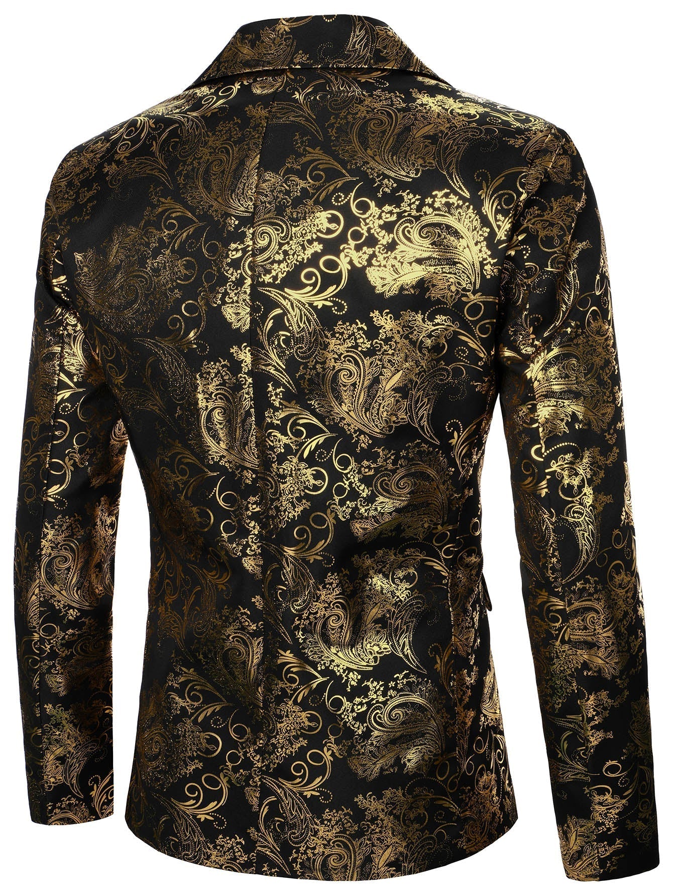 Blazer De Smoking Fleuri Pour Homme Pour Les Fêtes | Shiny