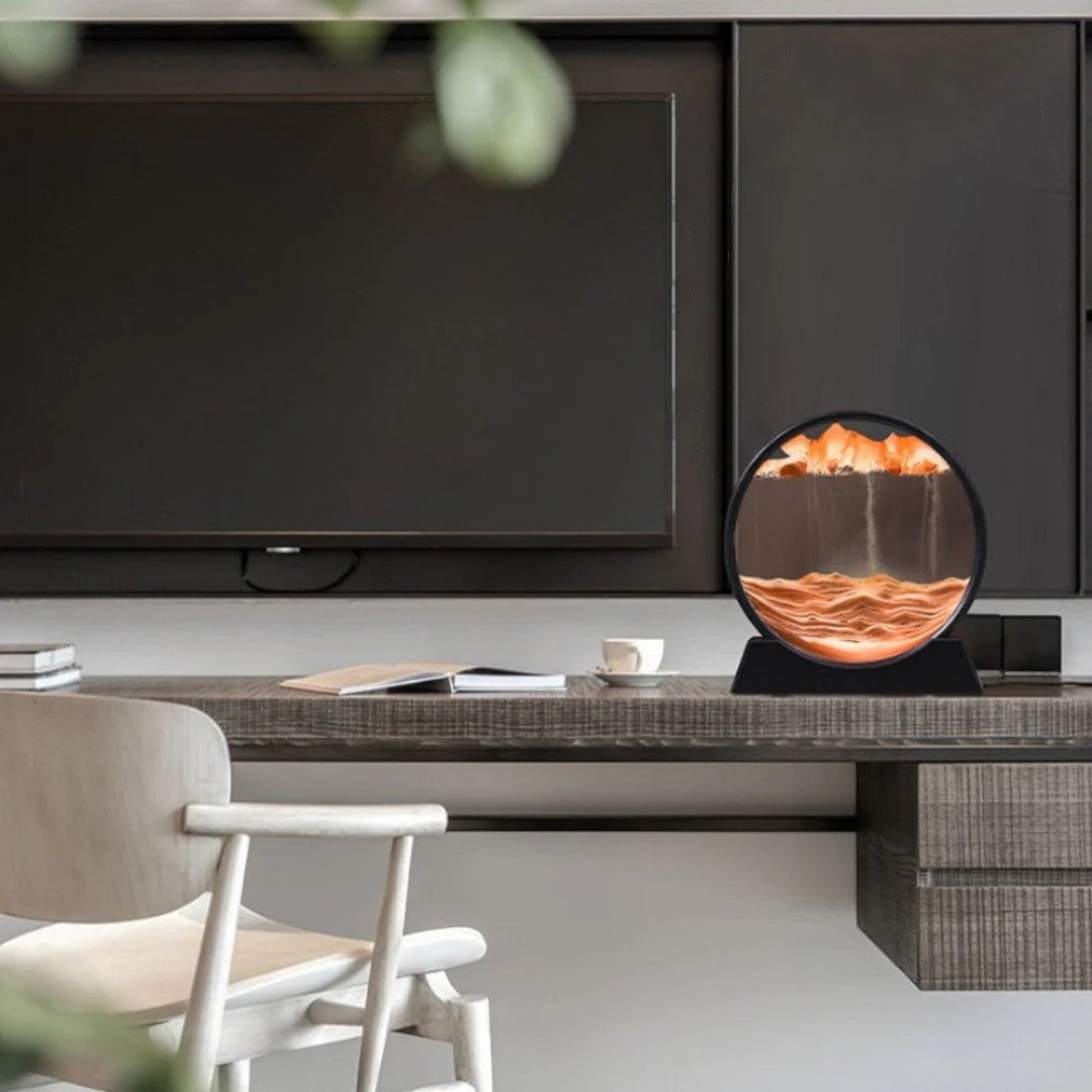 Arte de Arena 3D Decorativo | Vidrio