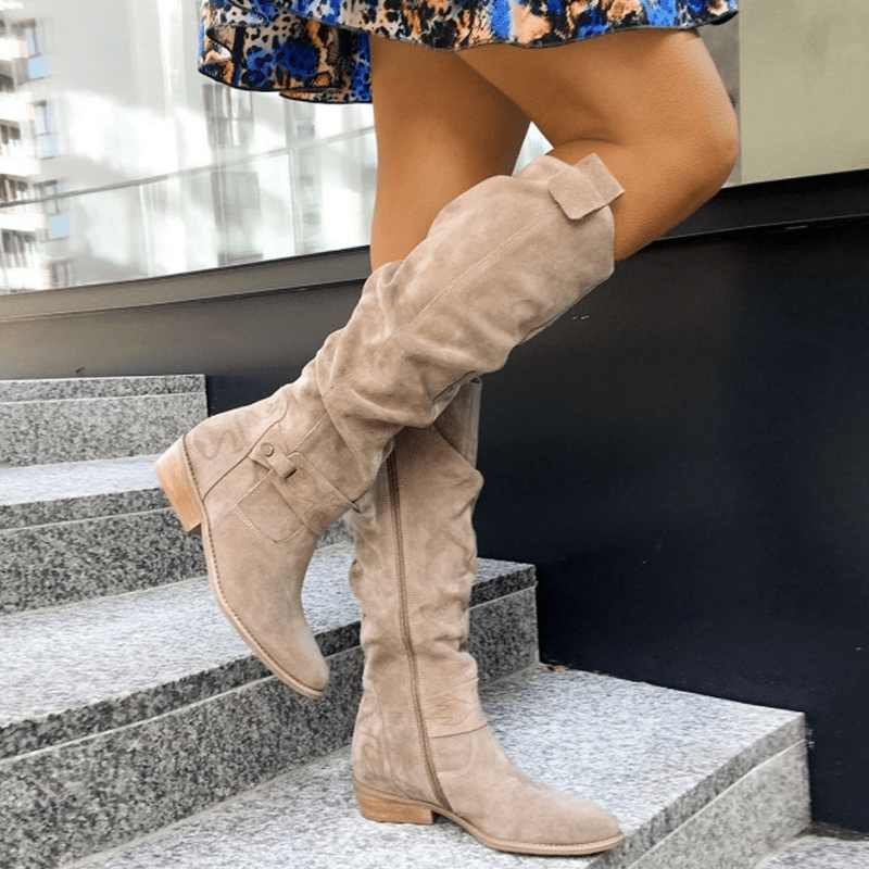Bottes Hautes Pour Femme | À Fermeture Éclair