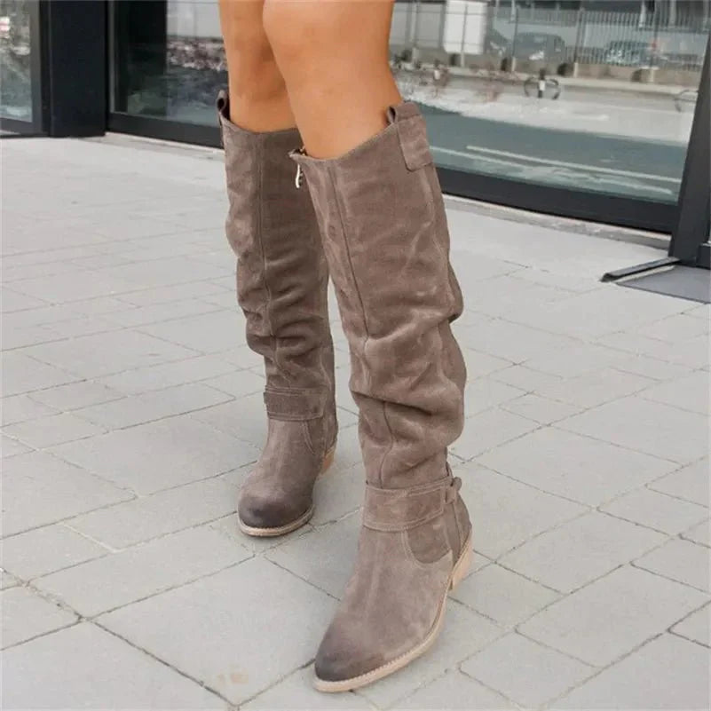 Bottes Hautes Pour Femme | À Fermeture Éclair