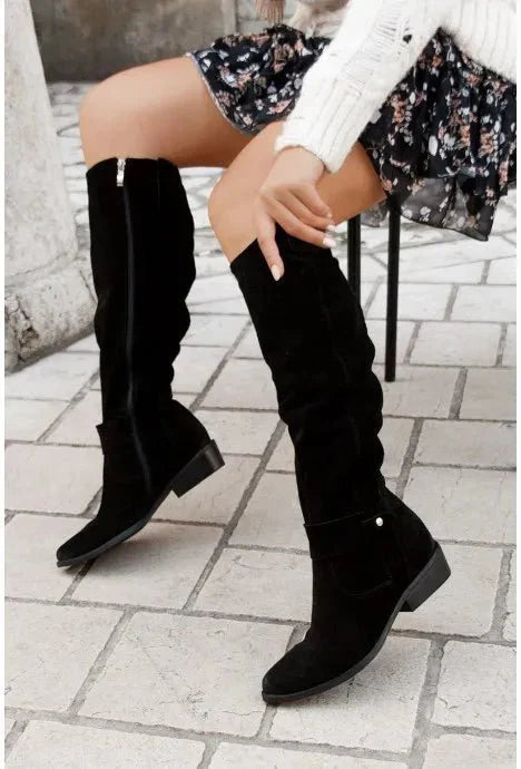 Bottes Hautes Pour Femme | À Fermeture Éclair