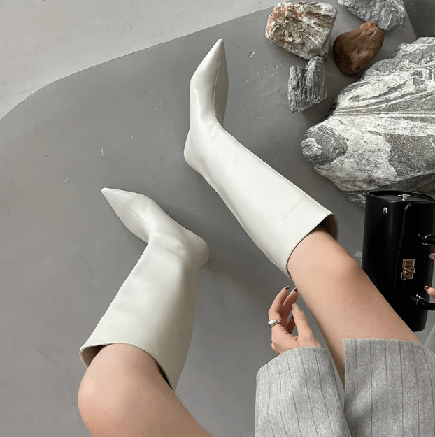 Bottes Pointues Hautes Au Genou | Hiver