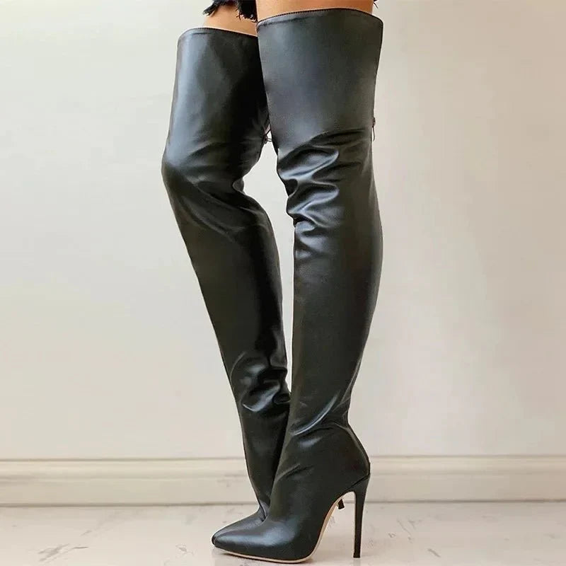 Cuissardes À Talons Aiguilles Pour Femme | Hiver