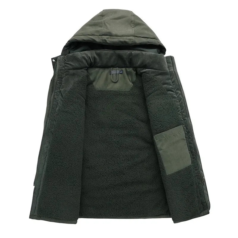 Veste Pour Homme Avec Doublure Chaude | Zippée
