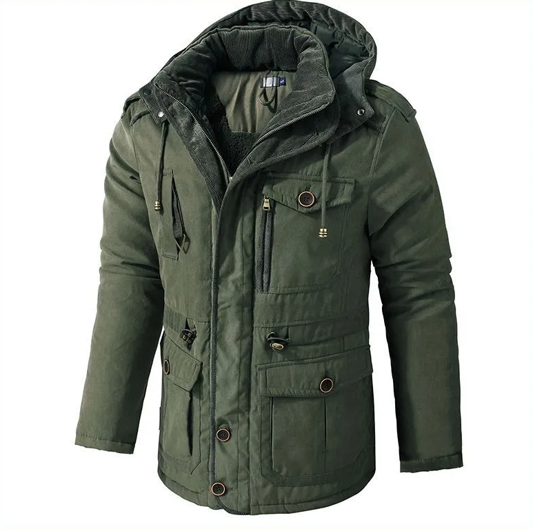 Veste Pour Homme Avec Doublure Chaude | Zippée