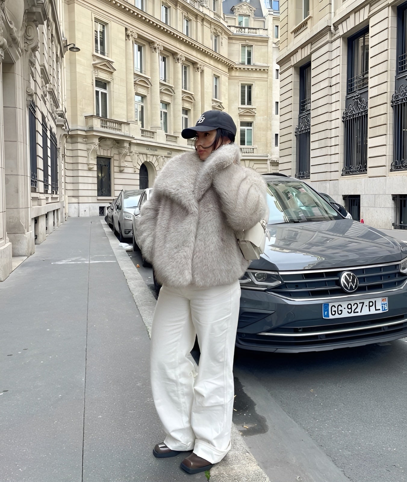 Manteau En Fourrure À Manches Longues Pour Femme | Décontracté
