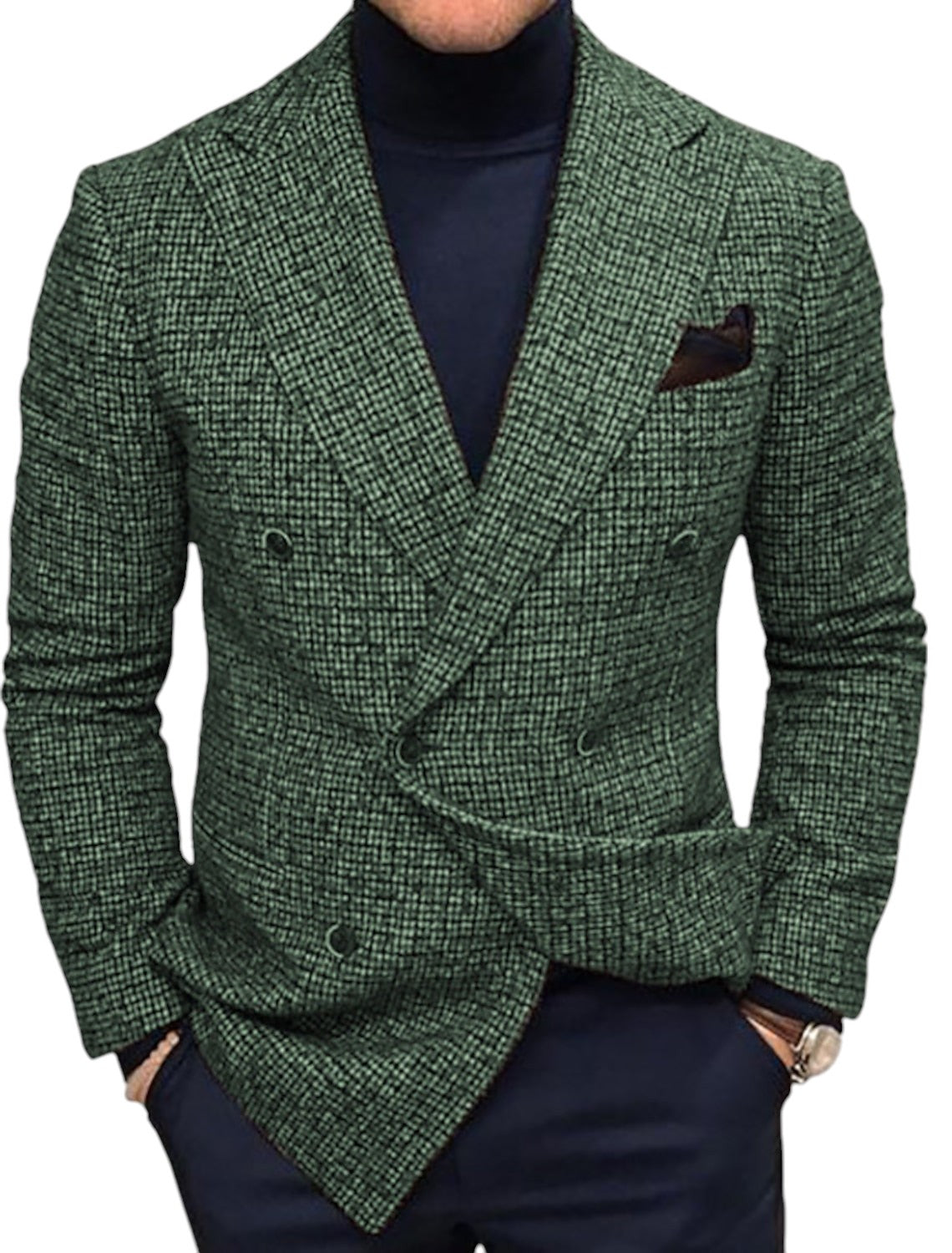 Blazer Homme À Manches Longues | Coupe Slim