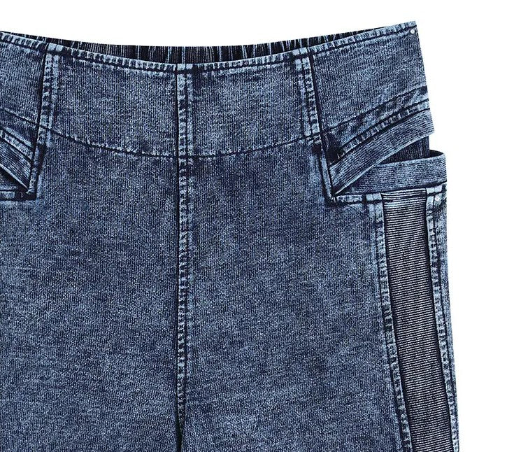Jean Mom Grande Taille Avec Élastique | Avec Poche