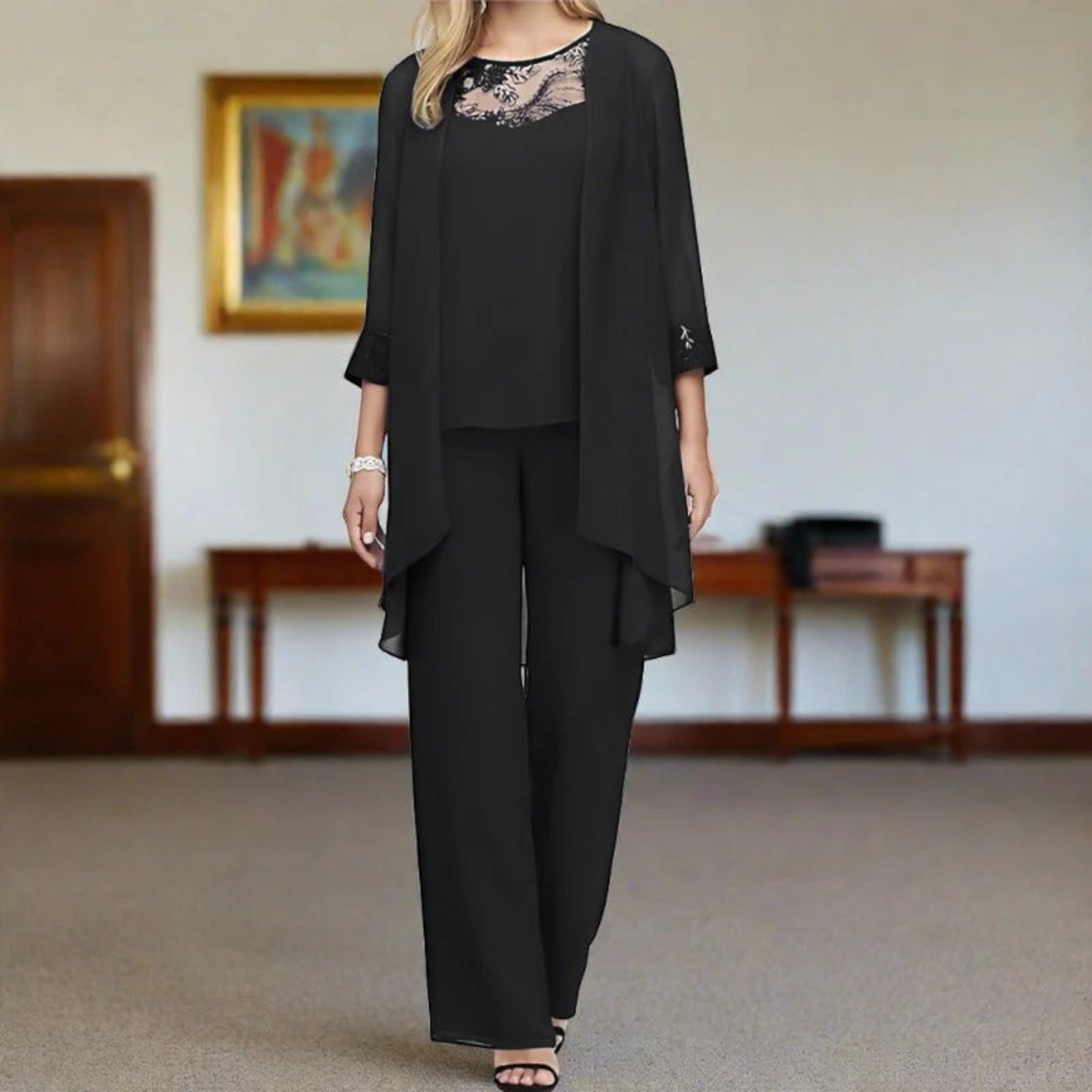 Claire | Ensemble Élégant Trois Pièces Pour Femme