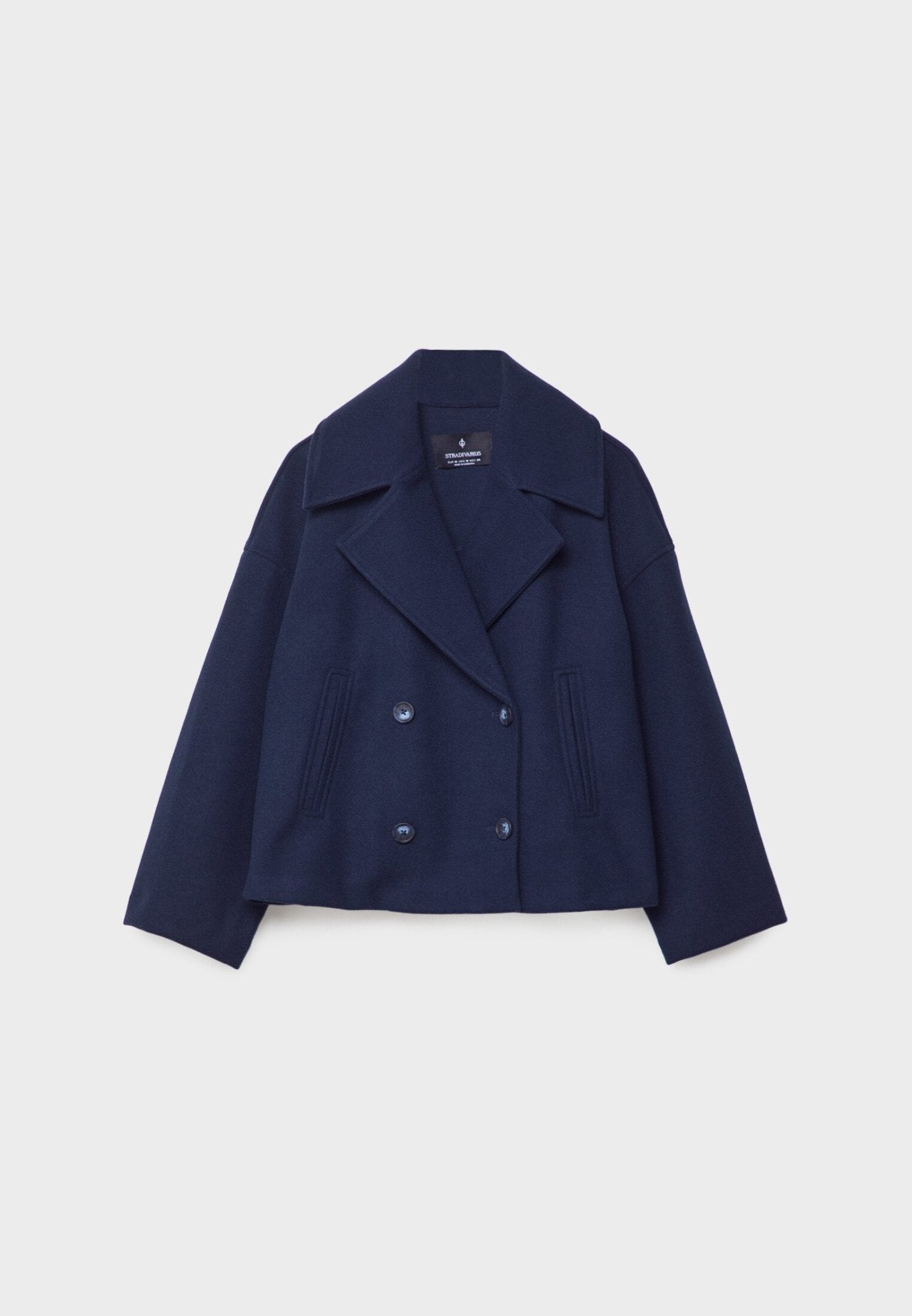 Veste Courte Décontractée Avec Détails Boutonnés Pour Femme | Automne