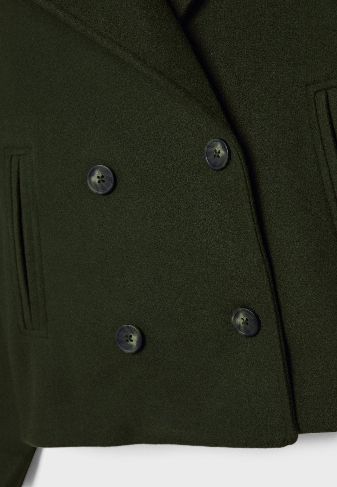 Veste Courte Décontractée Avec Détails Boutonnés Pour Femme | Automne