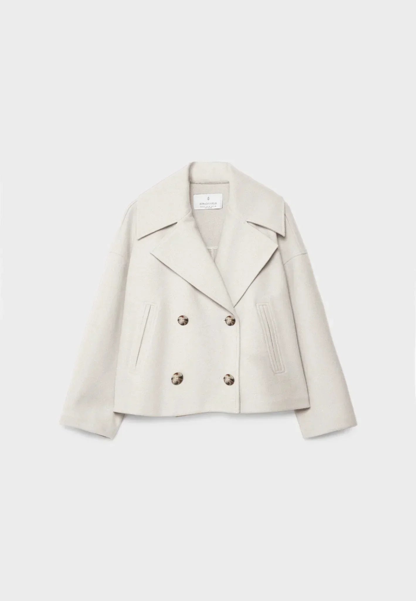 Veste Courte Décontractée Avec Détails Boutonnés Pour Femme | Automne