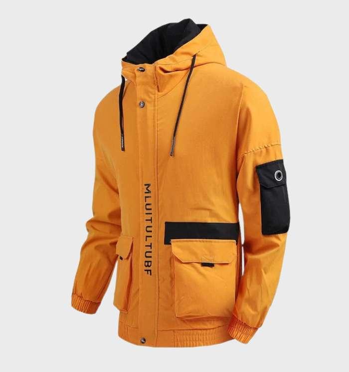 Veste D’Hiver Pour Homme Avec Poches | À Capuche