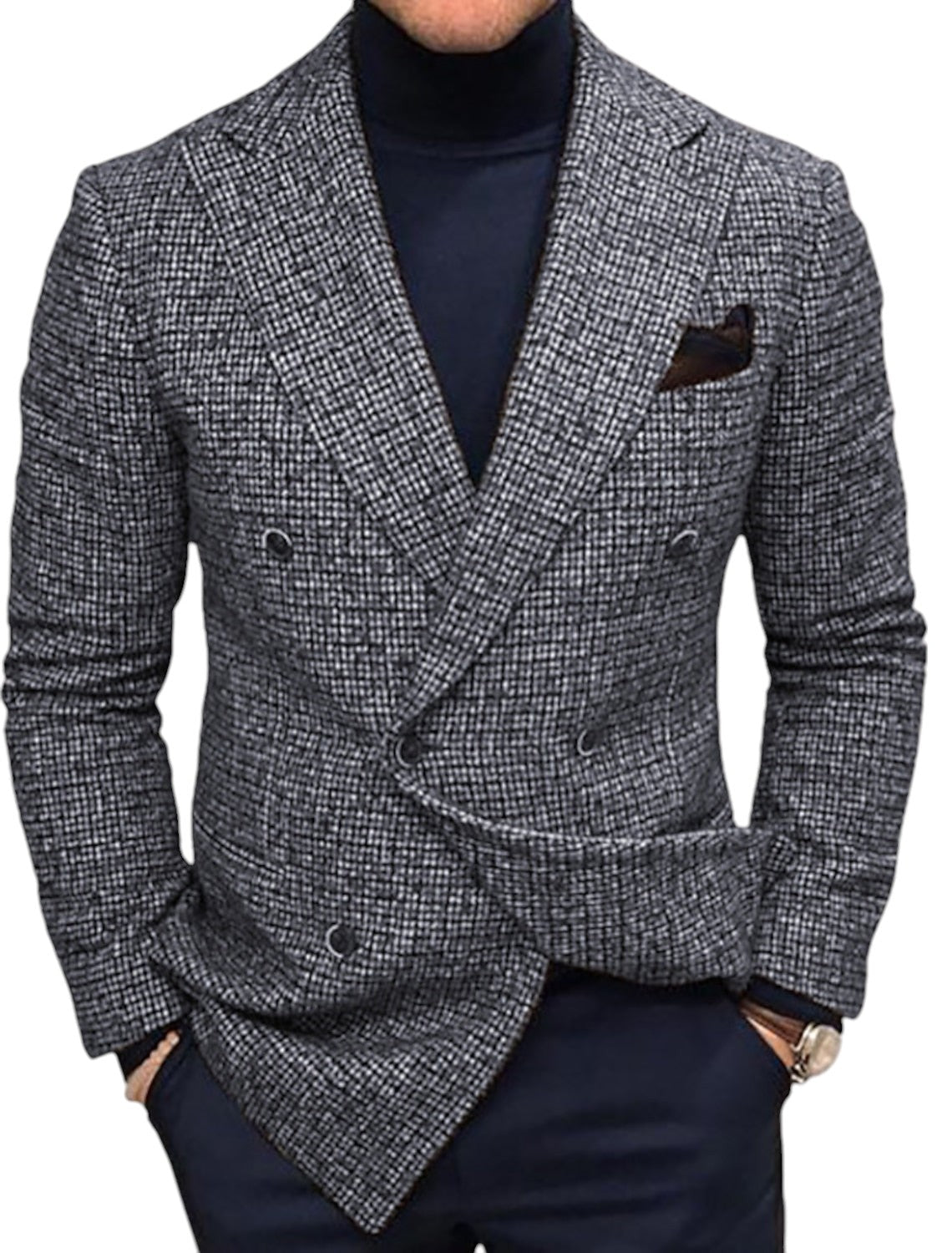 Blazer Homme À Manches Longues | Coupe Slim